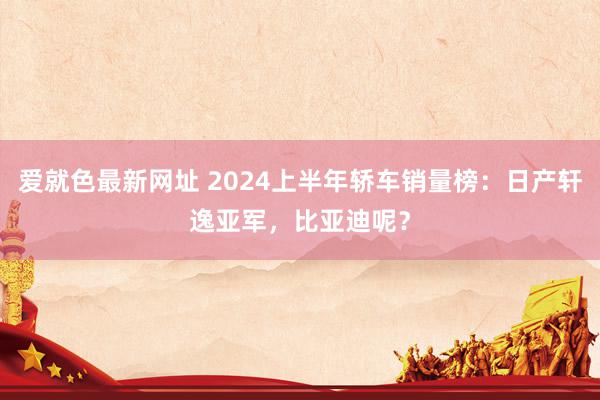 爱就色最新网址 2024上半年轿车销量榜：日产轩逸亚军，比亚迪呢？