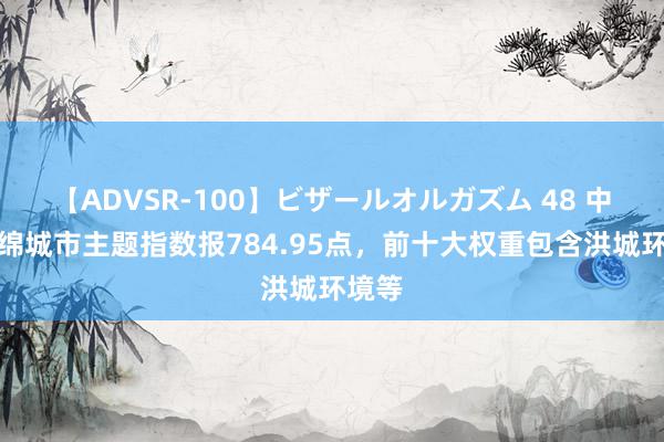 【ADVSR-100】ビザールオルガズム 48 中证海绵城市主题指数报784.95点，前十大权重包含洪城环境等