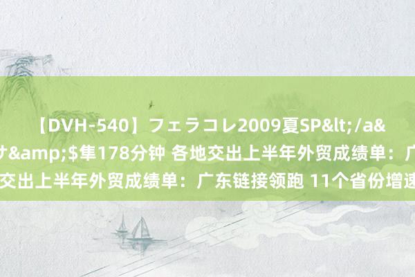 【DVH-540】フェラコレ2009夏SP</a>2010-04-25ハヤブサ&$隼178分钟 各地交出上半年外贸成绩单：广东链接领跑 11个省份增速超10%