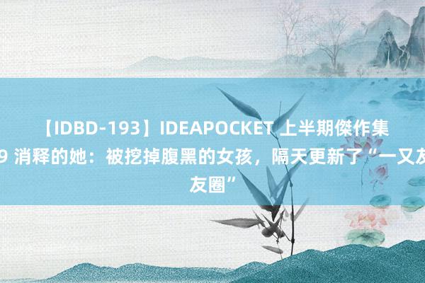 【IDBD-193】IDEAPOCKET 上半期傑作集2009 消释的她：被挖掉腹黑的女孩，隔天更新了“一又友圈”