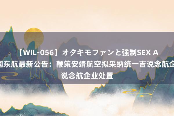 【WIL-056】オタキモファンと強制SEX AYA 中国东航最新公告：鞭策安靖航空拟采纳统一吉说念航企业处置